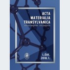 Acta Materialia Transylvanica 1 évf. 2018. 1