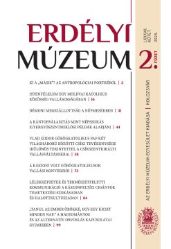 Erdélyi Múzeum 2025/2