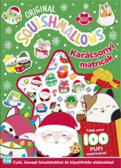 Original Squishmallows - Karácsonyi matricák