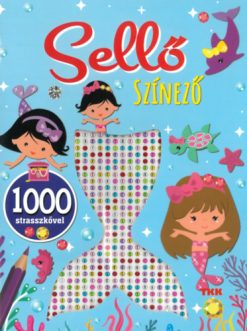 1000 strassz - Sellő színező