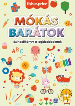 Mókás barátok - színezőkönyv a legkisebbeknek