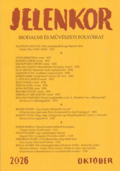 Jelenkor Irodalmi  és művészeti folyóirat - 2026. október
